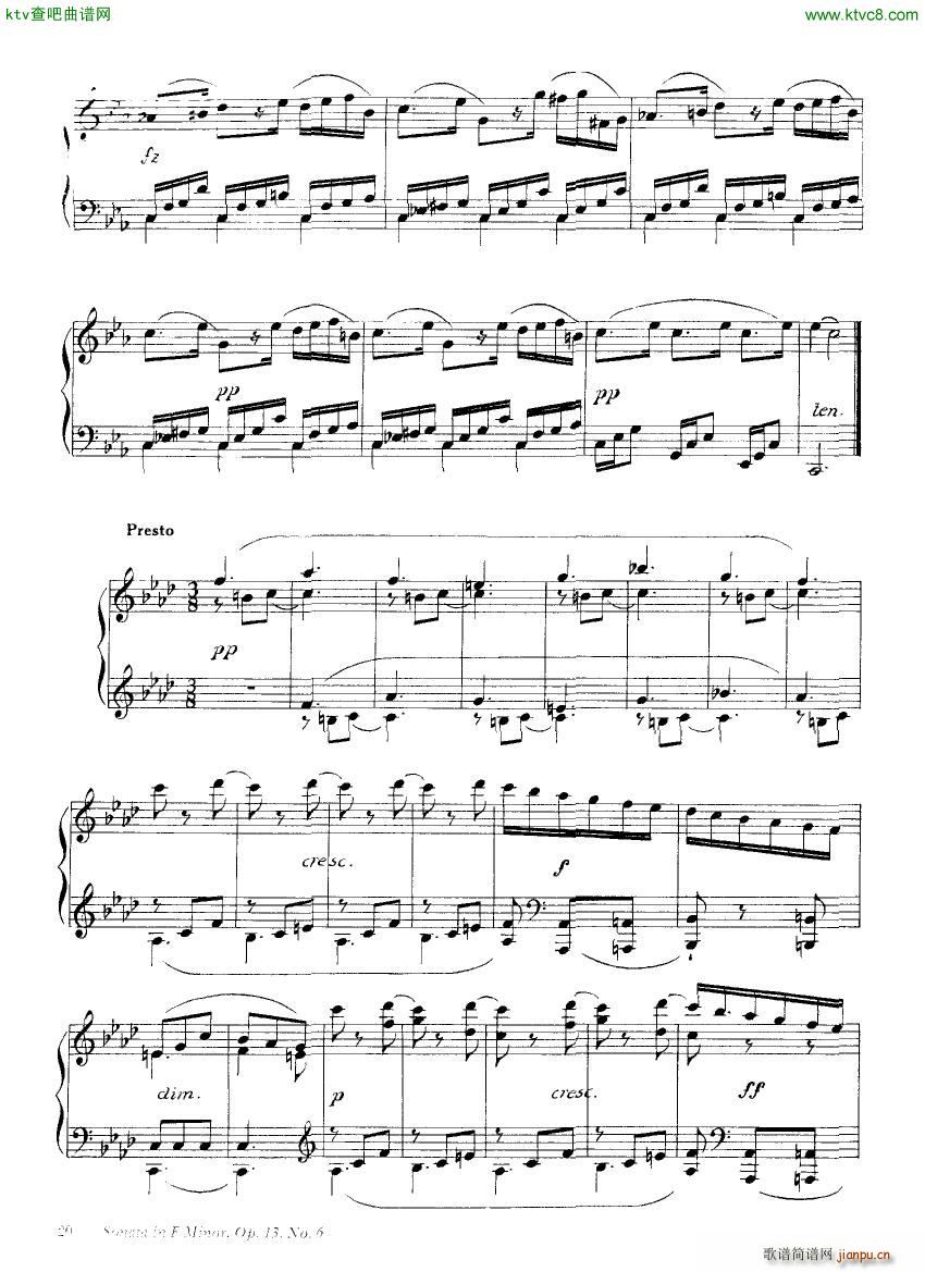 Clementi 13 6 Sonata Fminor 1 212