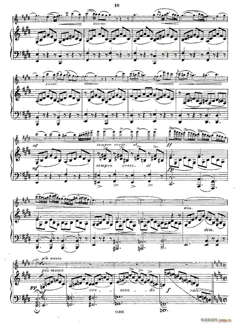 Opern-Transcriptionen.Op.45-2（长笛+钢琴伴奏）9