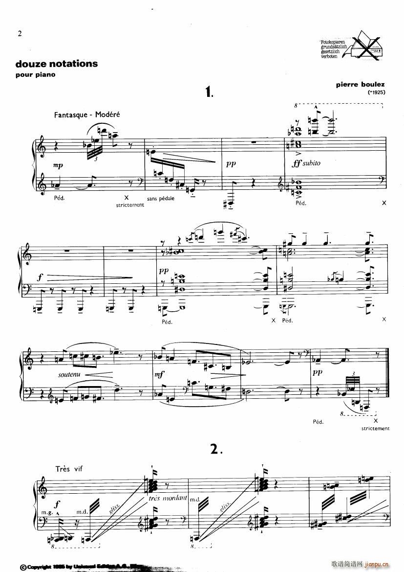 Boulez Douze Notation1