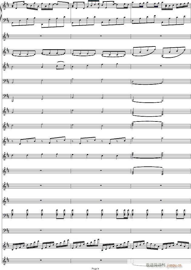 D大调卡农协奏交响_帕赫贝尔 Pachelbel6