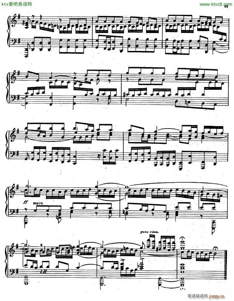 Bach D Albert Prelude and fugue in g major11
