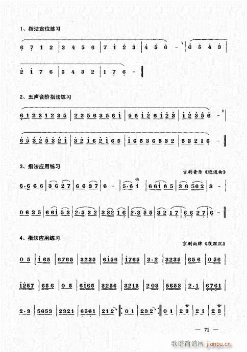 简捷实用唢呐教程  （下册）61-8011