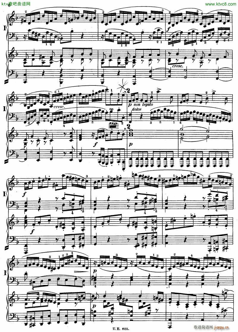 Bach JS BWV 1052 Keyboard Concerto in d ed R ntgen6