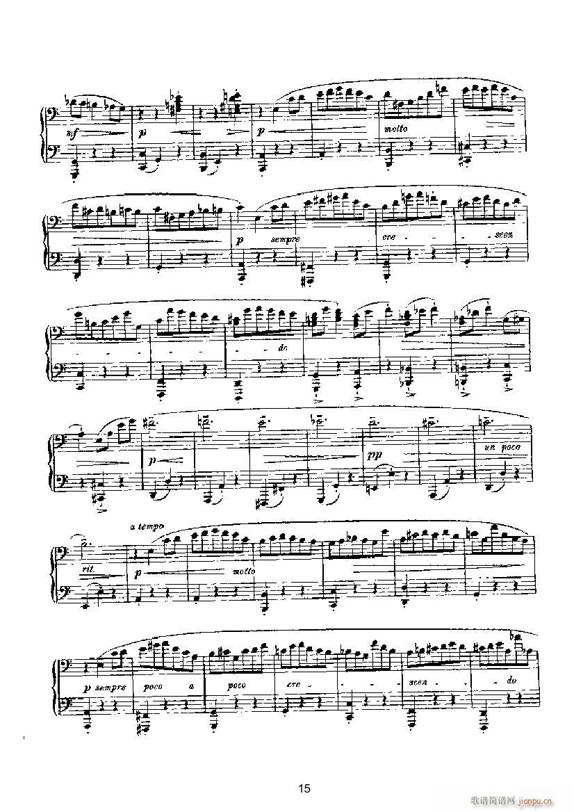 滑稽曲3（四手联弹） 键盘类 钢琴_马克斯.雷格尔3