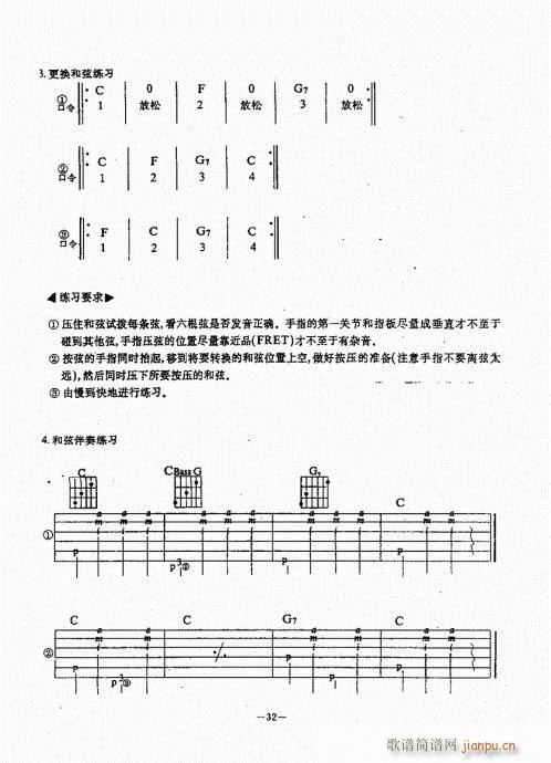 民谣吉他经典教程21-6012