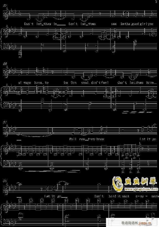 Let It Go-Idina Menzel -_冰雪奇缘3