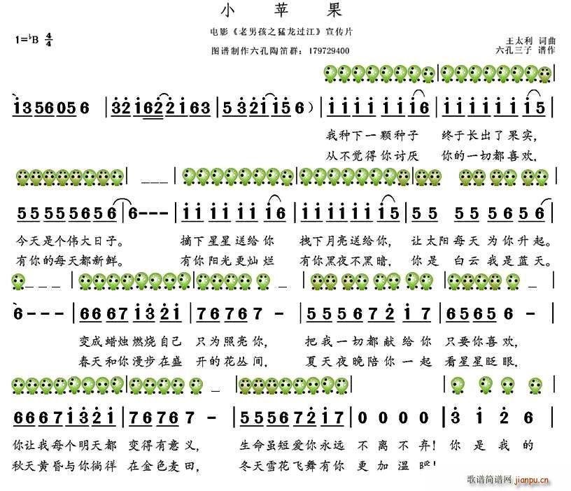 小苹果(六孔 )1