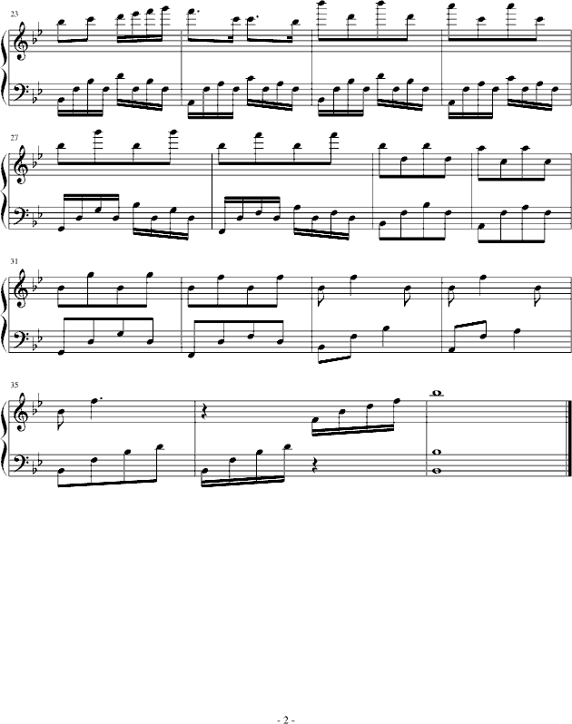 曾经の梦-钢琴谱(钢琴曲)-yang48247432