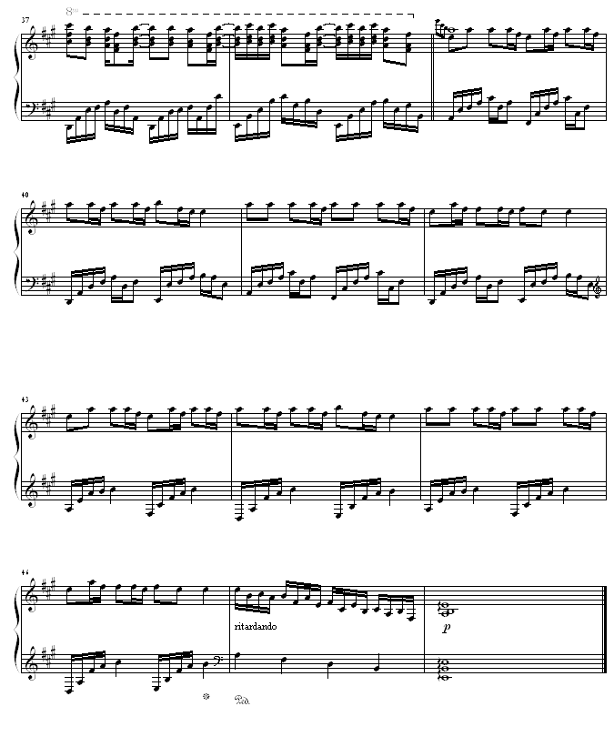 牡丹江-钢琴谱(钢琴曲)-南拳妈妈4