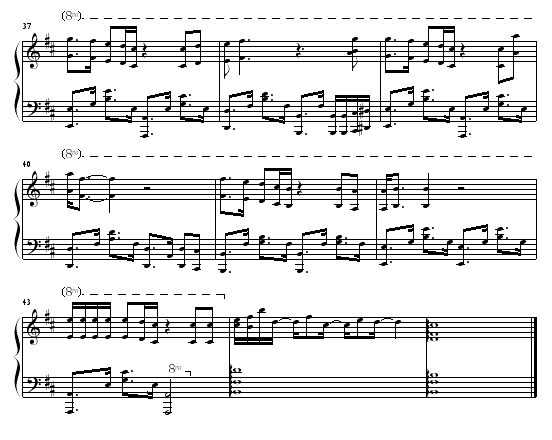 卡萨布兰卡-钢琴谱(钢琴曲)-欧美日韩4