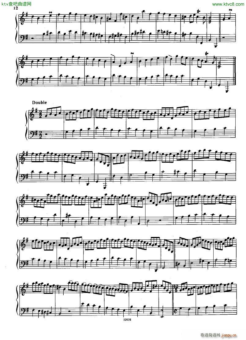 H ndel 1 Suiten for Piano Book 210