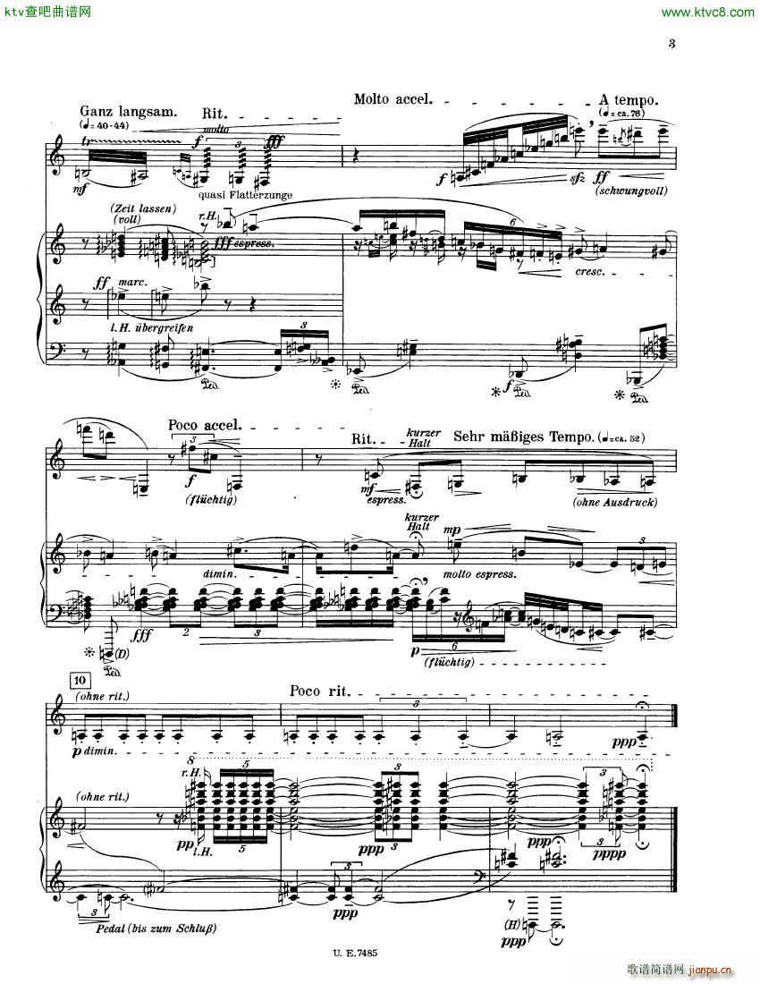 Berg op5 Vier Stücke für kl klavier4