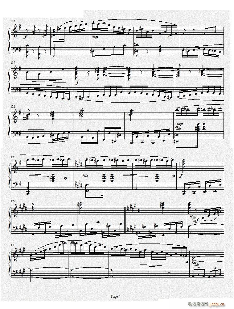 钢琴奏鸣曲Ⅰ（ 作品）4