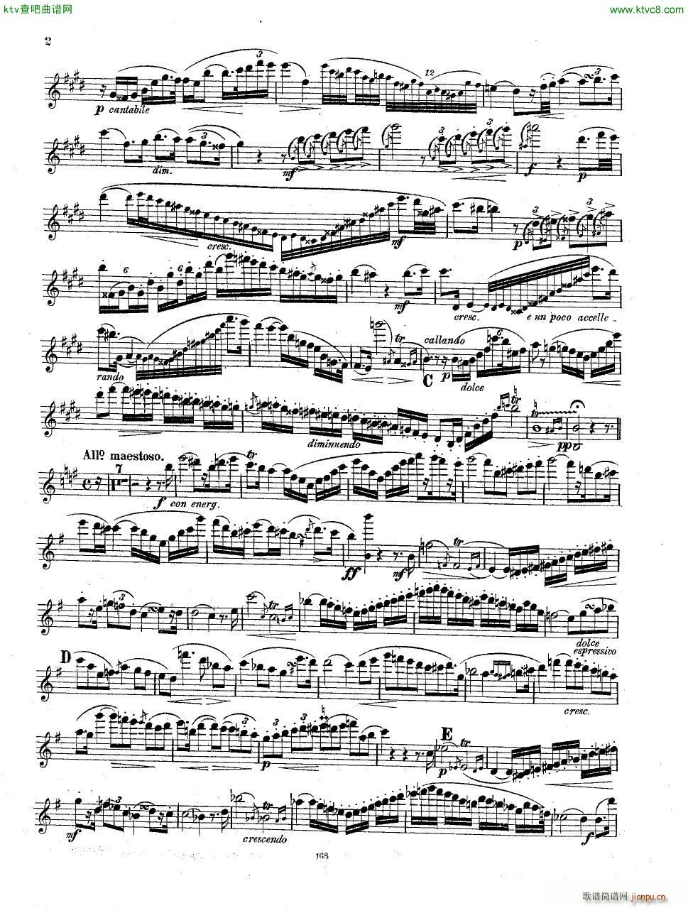 Andersen op 3 Concertst ck fl part only3