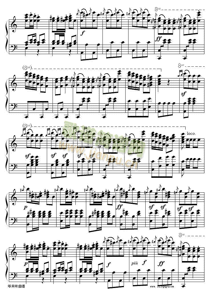 土耳其进行曲 Turkish March-贝多芬2