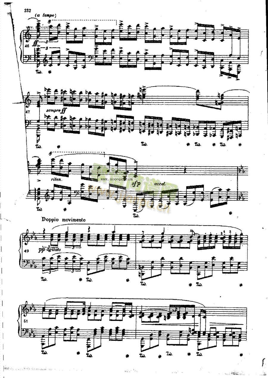夜曲OP.48  Nr1 键盘类 钢琴4