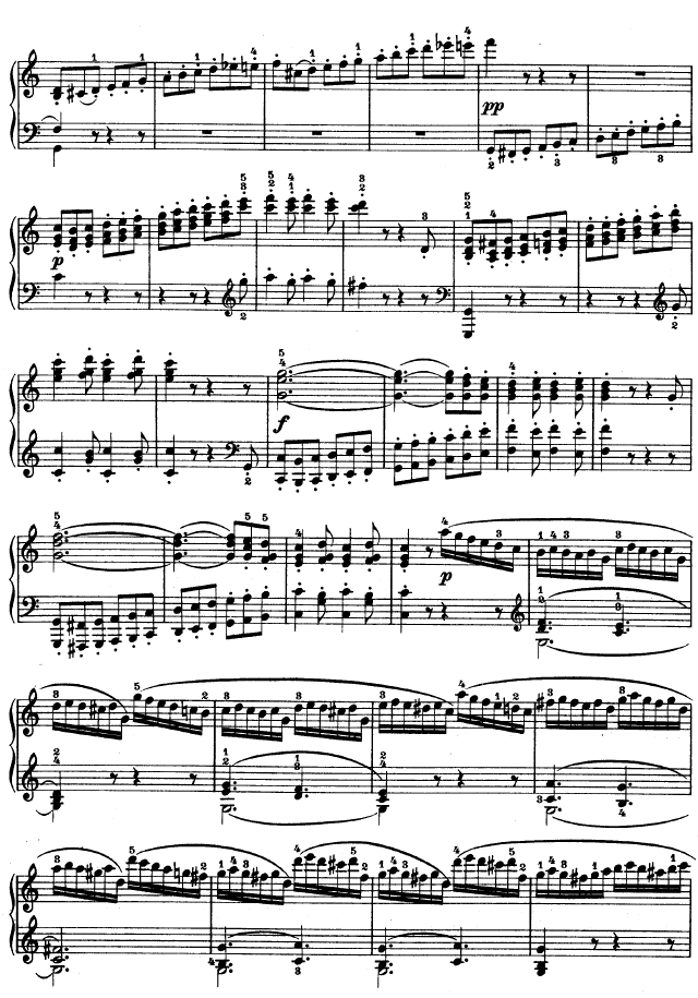 第三钢琴奏鸣曲 -Op.2 No.323