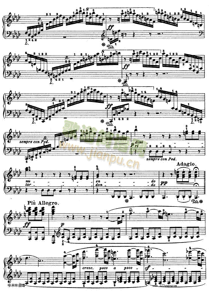 热情奏鸣曲-作品57号(第二十三钢琴奏鸣曲)-贝多芬14