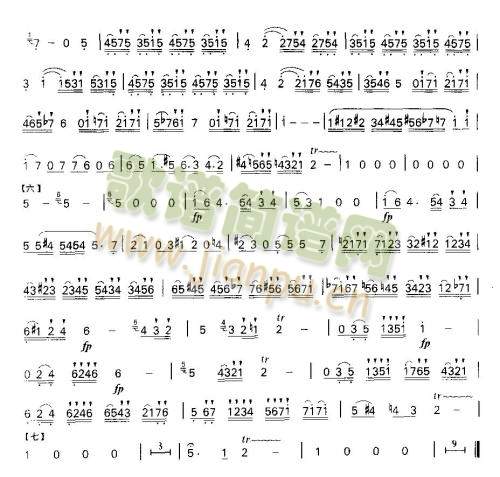 d大调长笛协作曲3