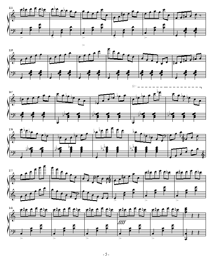 C大调圆舞曲5