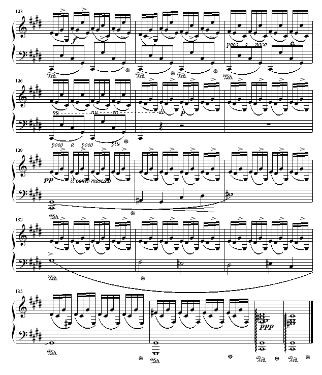 幻想即兴曲-滴漏打谱10