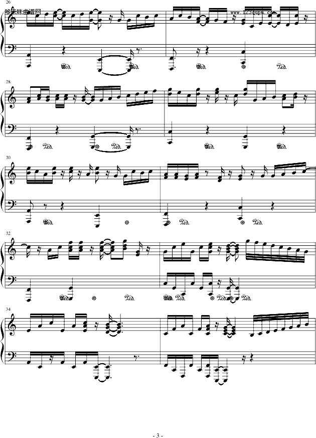 卡农-新版-帕赫贝尔-Pachelbel3