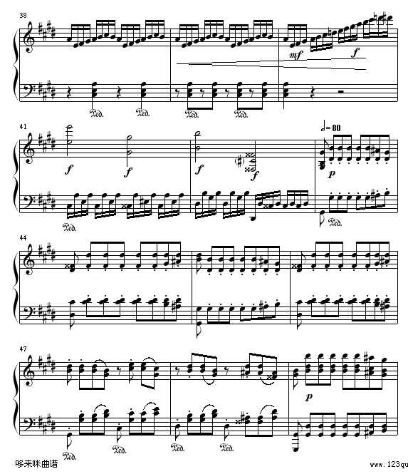 月光(第三乐章)-贝多芬4