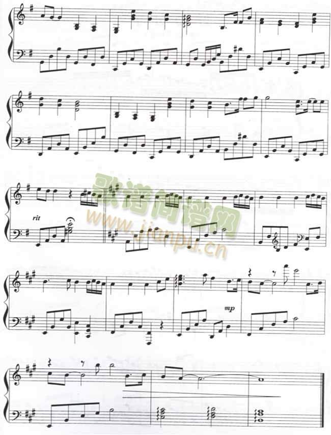 Say Forever-哥哥妹妹（线谱）4