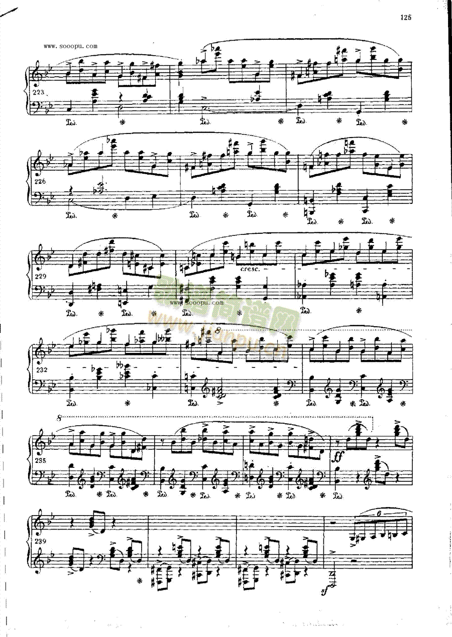 叙事曲OP.23 键盘类 钢琴13