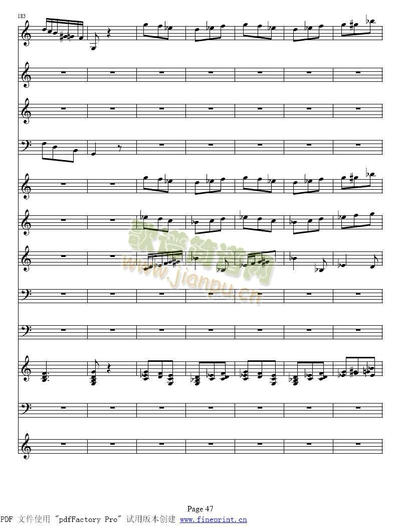 维瓦尔蒂&nbsp;&nbsp;四季　冬&nbsp;小提琴协奏曲41-487