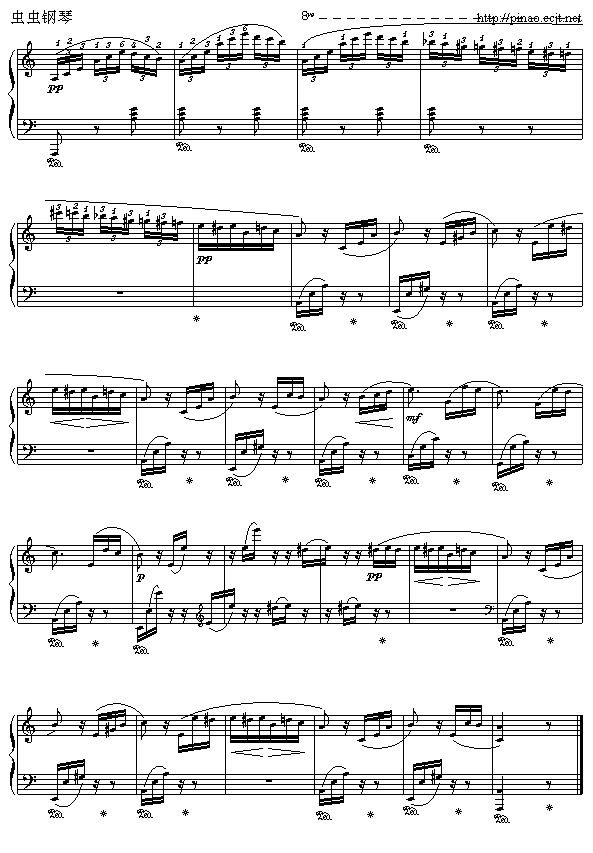 致爱丽丝-For Elise4
