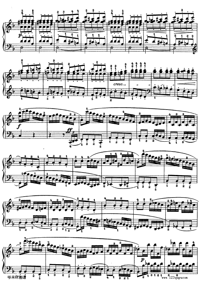 F大调第六钢琴奏鸣曲 - Op.10―2-贝多芬13