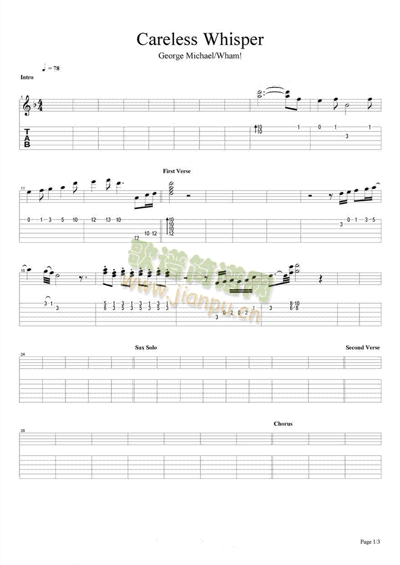 Careless Whisper11