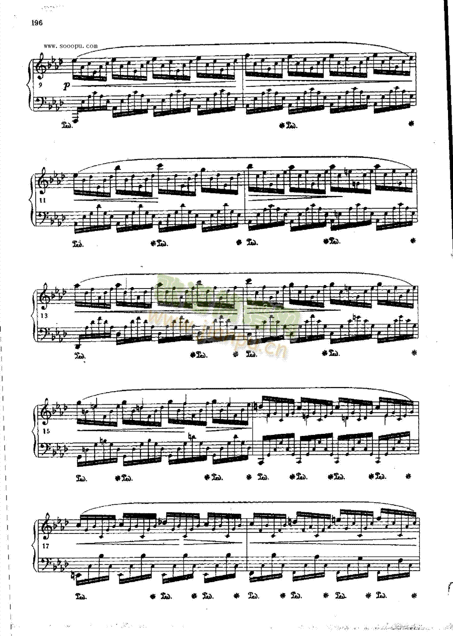 练习曲OP.25  Nr1 键盘类 钢琴2