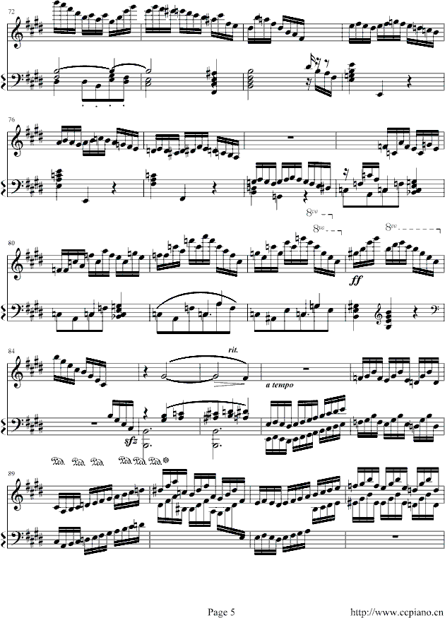练习曲Op.72 No.15