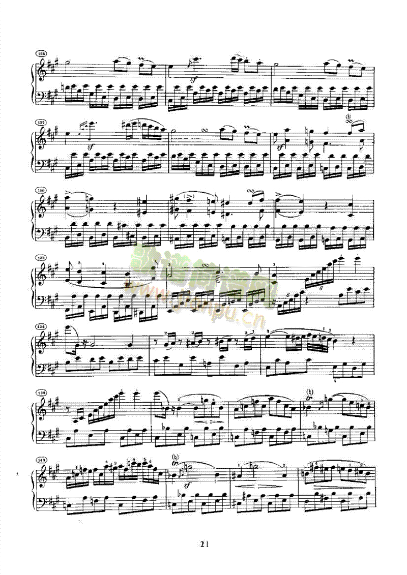 奏鸣曲(Opus2 Nr.2) 键盘类 钢琴21