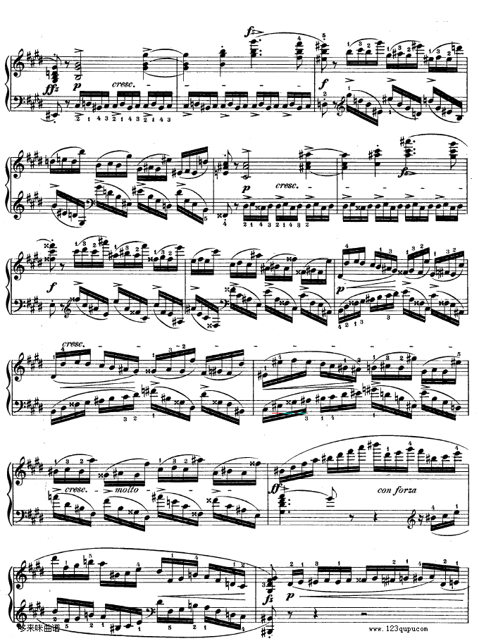 练习曲OP.10 - No4-肖邦3