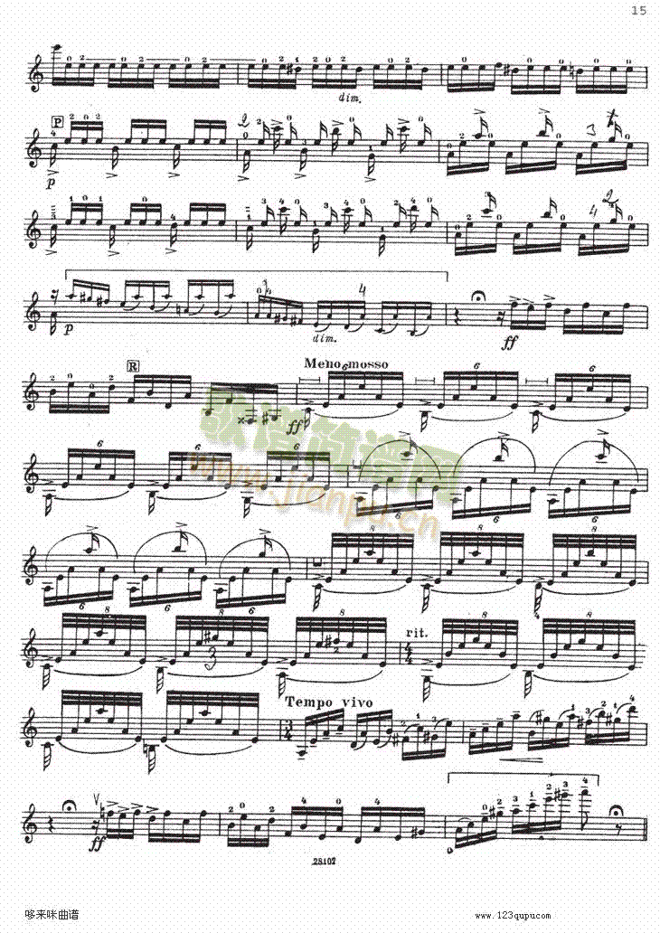 伊萨伊小提琴奏鸣曲（sonate No2）3