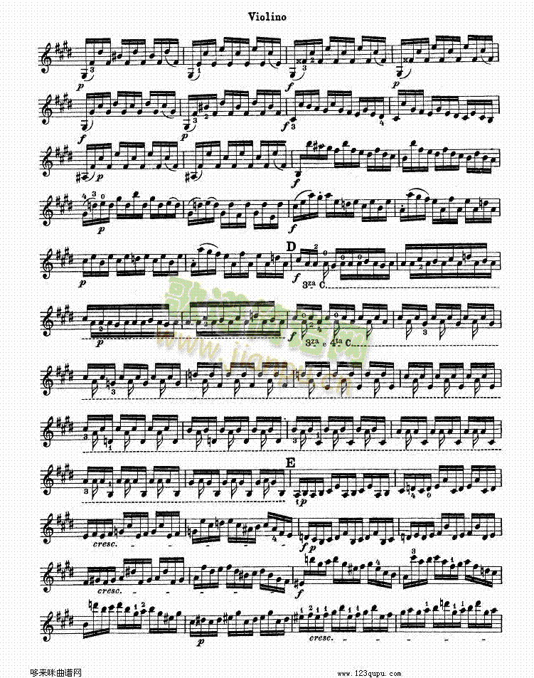 巴赫小提琴变奏曲32