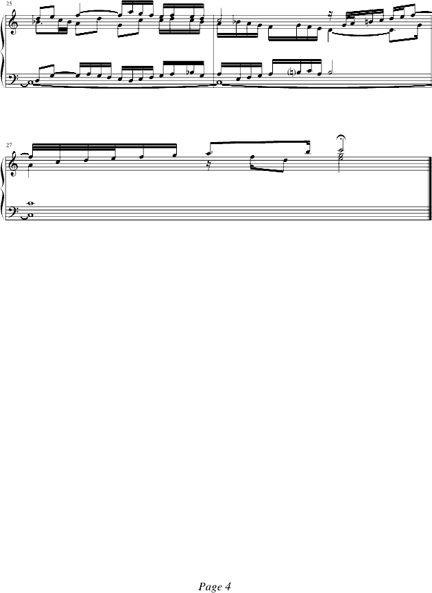 戈原-巴赫Fuga I(BWV 846-2)4