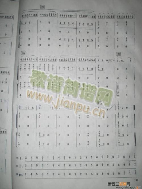 汉江韵&nbsp;三重奏(王中山改编版）7-137