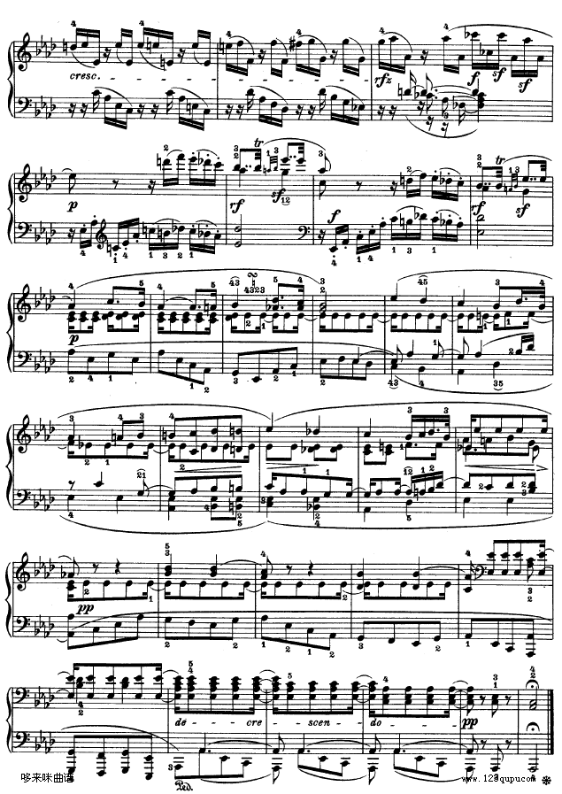 C小调第五钢琴奏鸣曲 - Op. 10―1-贝多芬10