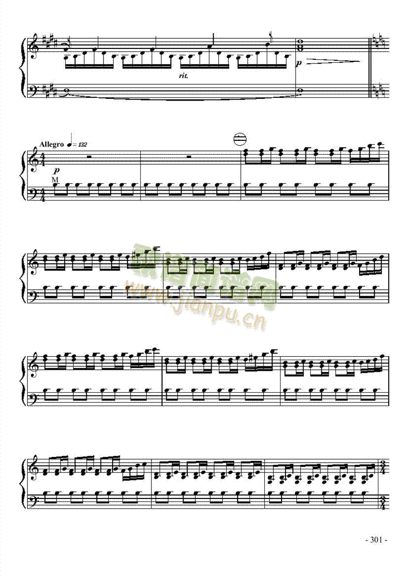 十级乐曲《诺恩吉亚幻想曲》 键盘类 手风琴6