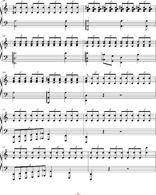 魔王-李斯特改变舒伯特曲12