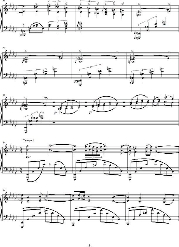 悲歌  Elegie Op3 No15