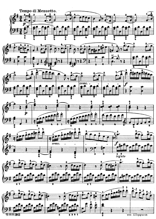 第二十钢琴奏鸣曲-Op.49 No.2-贝多芬5