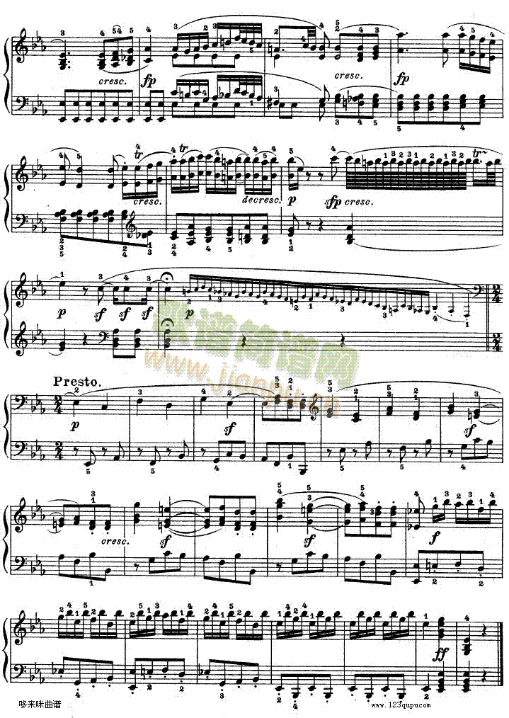 第十三钢琴奏鸣曲-（Op.27 No.1）-贝多芬16