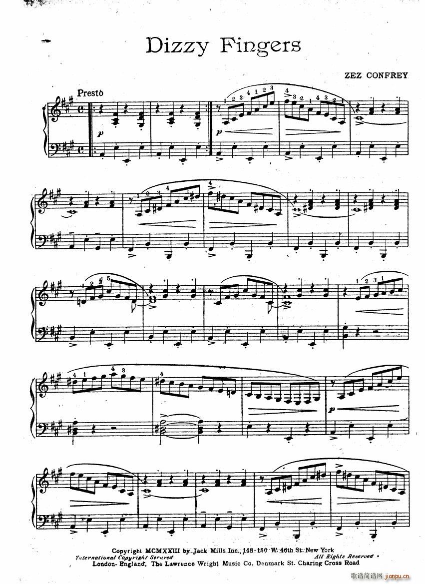 Confrey Dizzy Fingers1