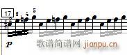 车尔尼《 钢琴快速练习曲》（Czerny 299）第6首 及练习提示7
