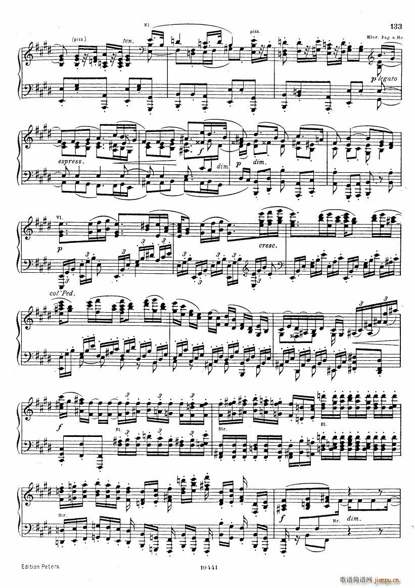 Brahms op 98 Singer Symphonie Nr 415